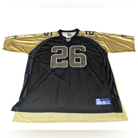 Reebok Men New Orleans Saints Deuce McAllister Jersey Sz 2XL